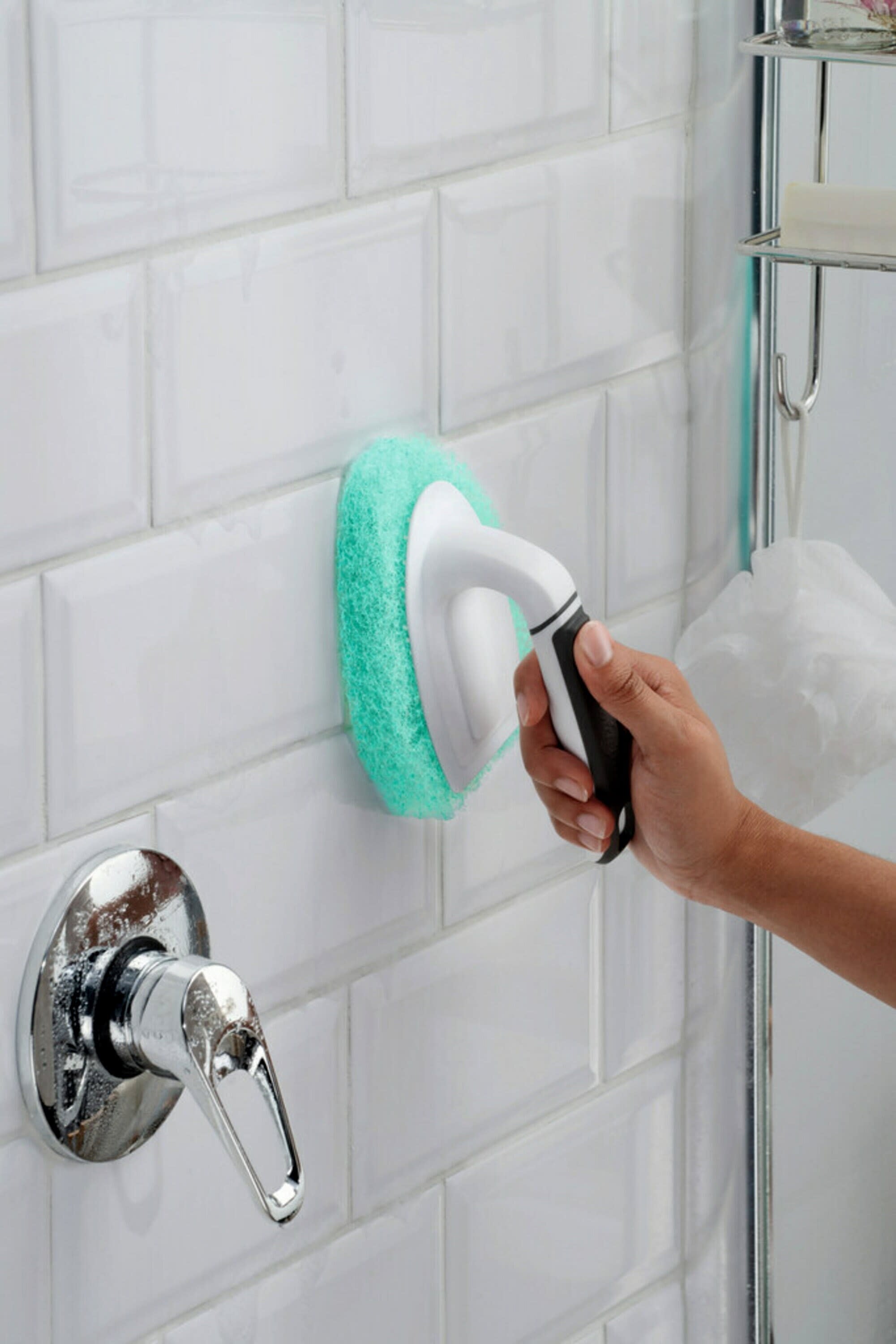 Scotch-Brite Non-Scratch Handheld Bathroom Scrubber