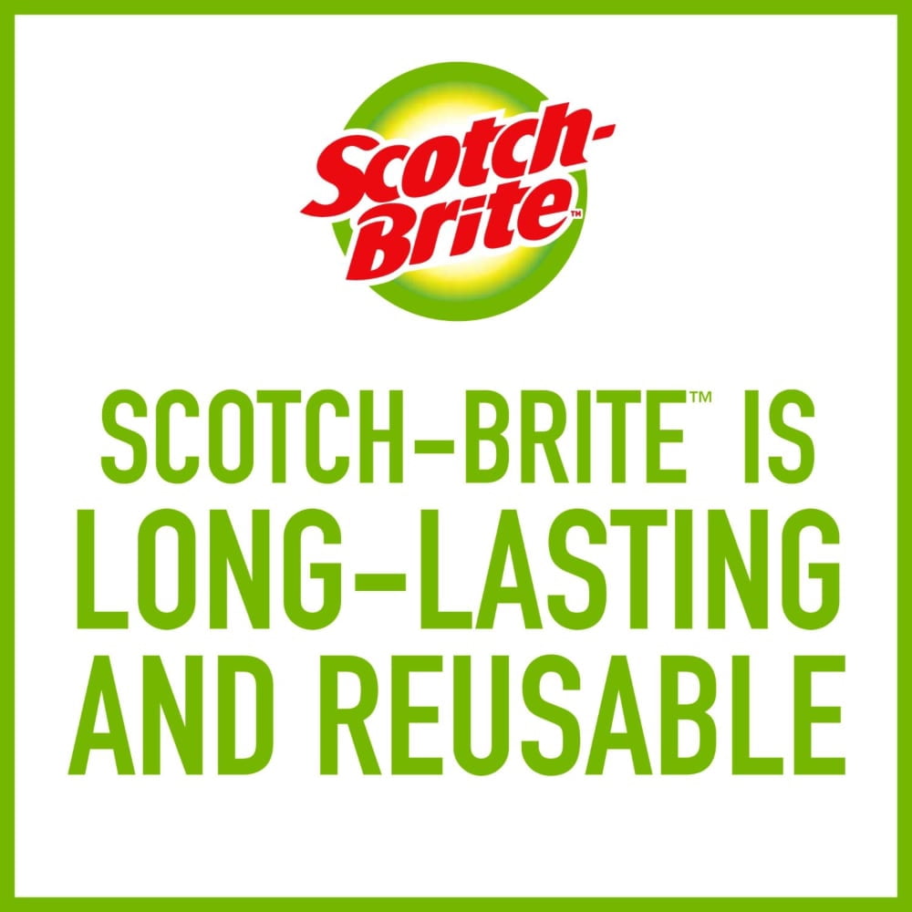 Scotch-Brite Stainless Steel Scrubbing Pads - Silver - 3 pk (Package May Vary)