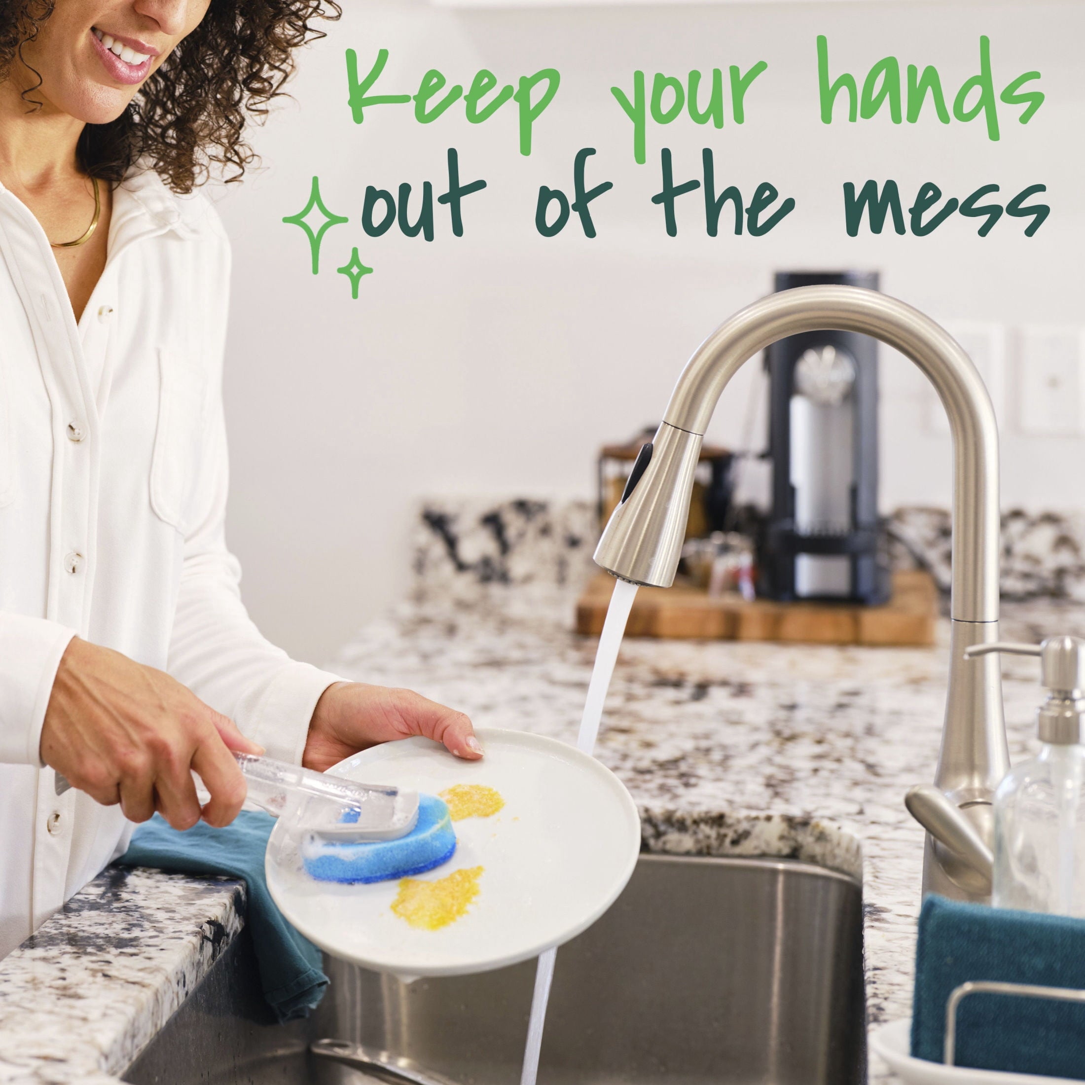 Scotch-Brite Dishwand and Non-Scratch Refills - 1 Dishwand and 7 Refills