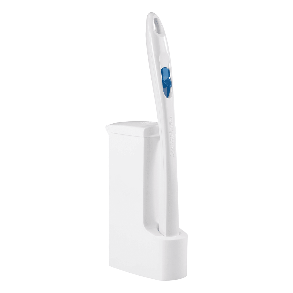 Scotch-Brite Disposable Toilet Scrubber Cleaning System: 1 Starter Kit (White) [4-pack] 558-SK-4NP