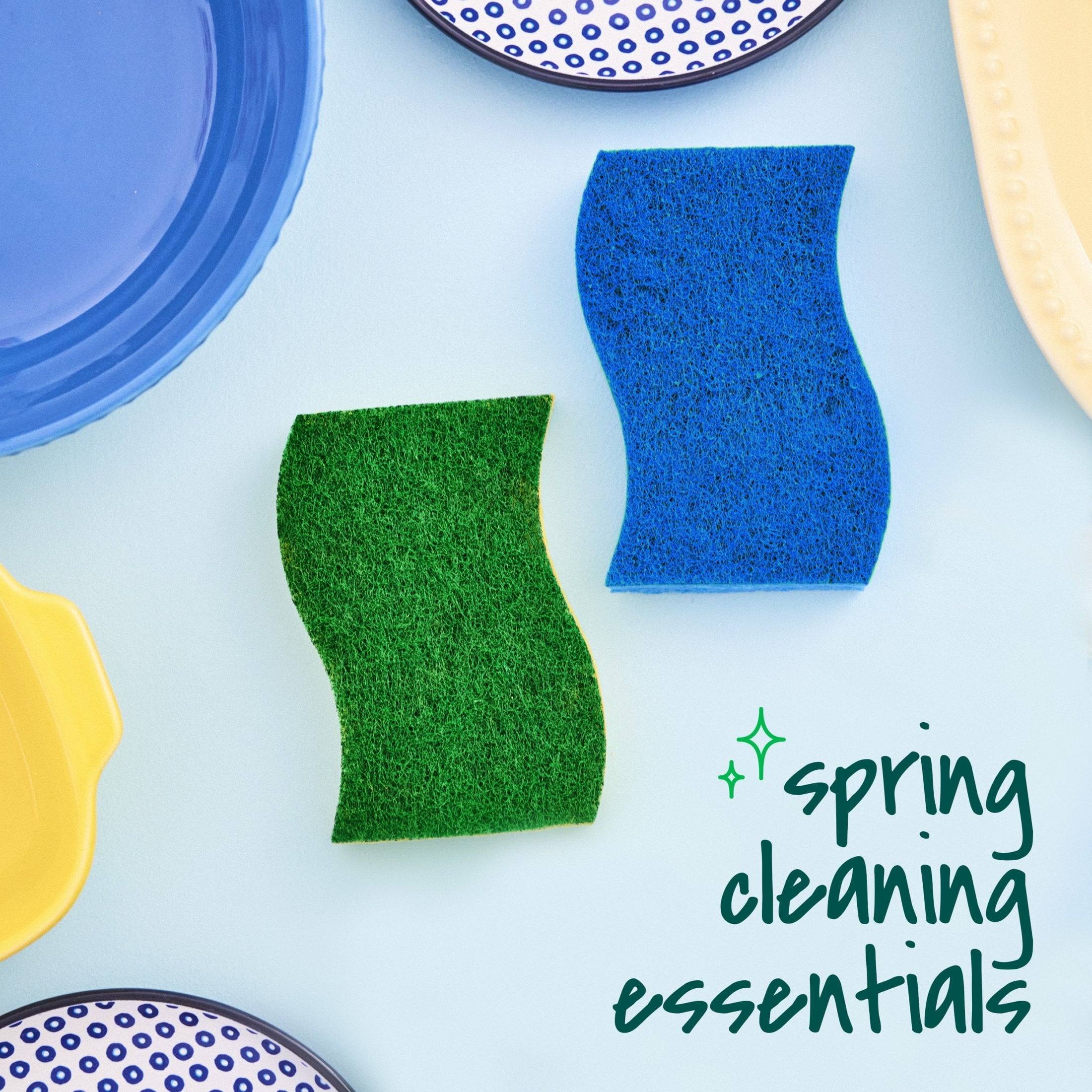 Scotch-Brite Heavy Duty Cleaning Scrub Sponge - 3 Dish Sponges