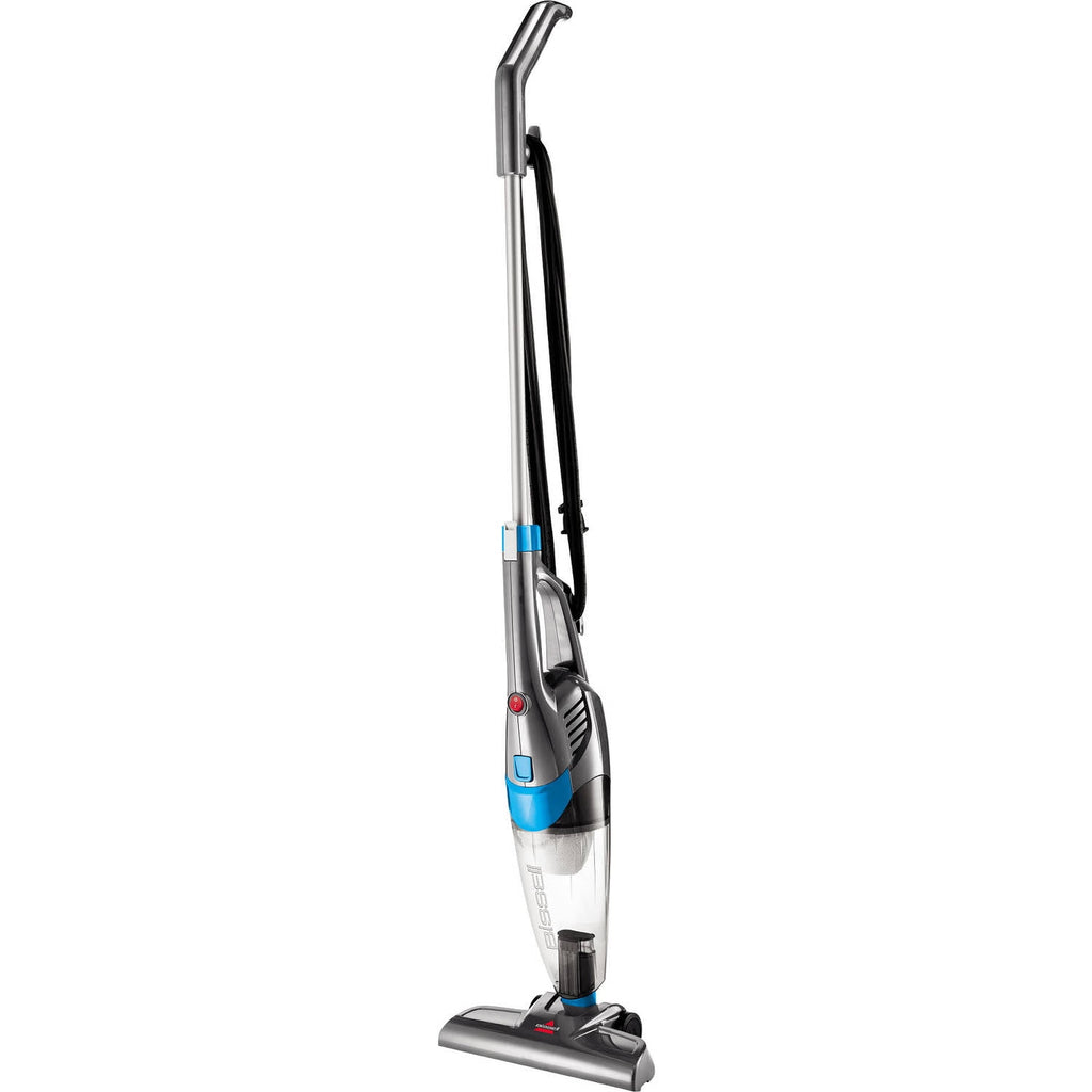 BISSELL 3-in-1 - Corded, Stick Vacuum, Carpet, Area Rugs, Hardfloor, Upholstery, Removable Hand Vac, Lightweight, Easy Empty, 2030, Blue & Gray