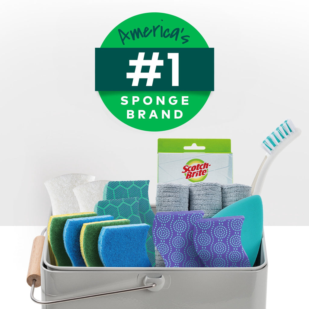 Scotch-Brite Heavy Duty Cleaning Scrub Sponge - 3 Dish Sponges
