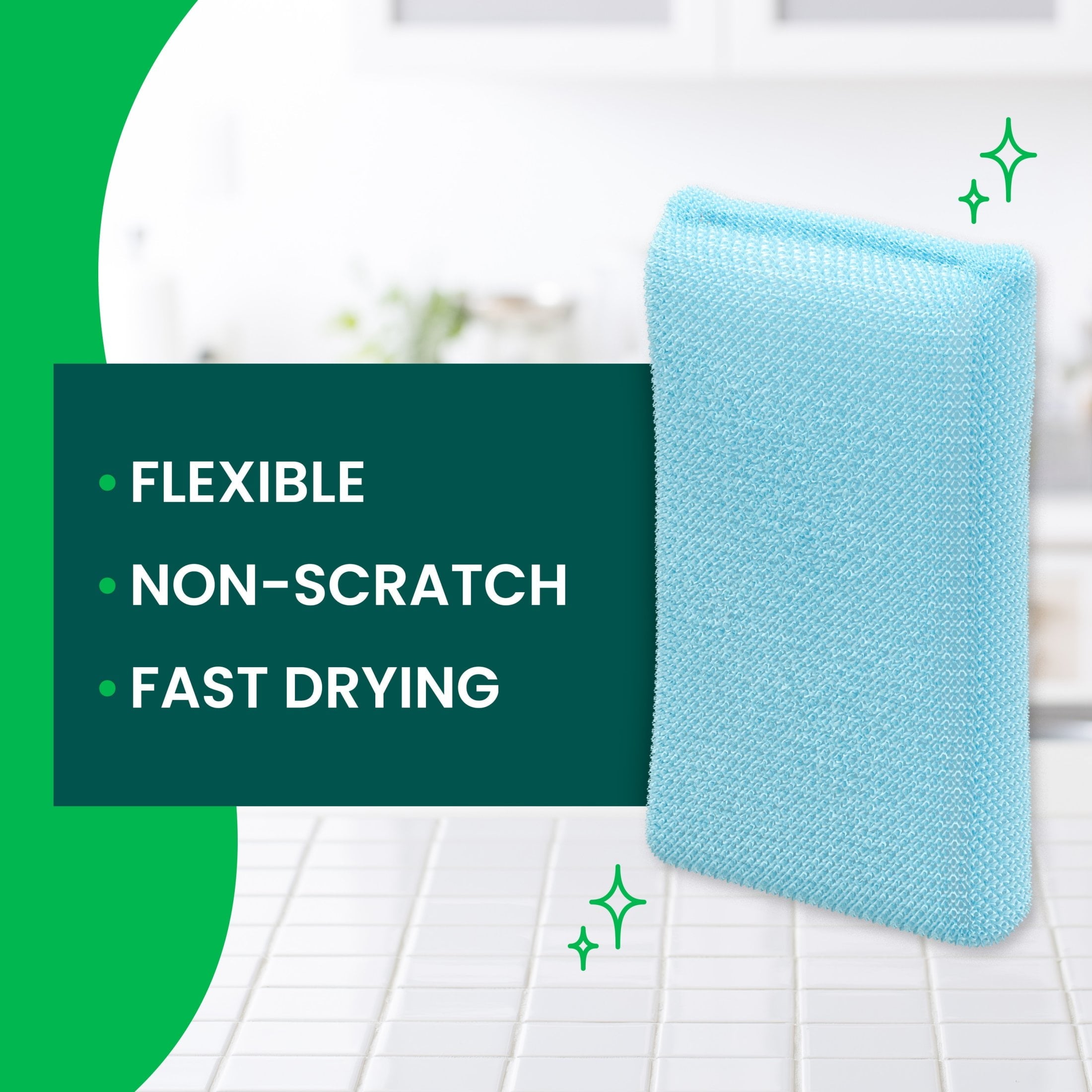 Scotch-Brite Dobie Colors All-Purpose Cleaning Pads - 3 Pads