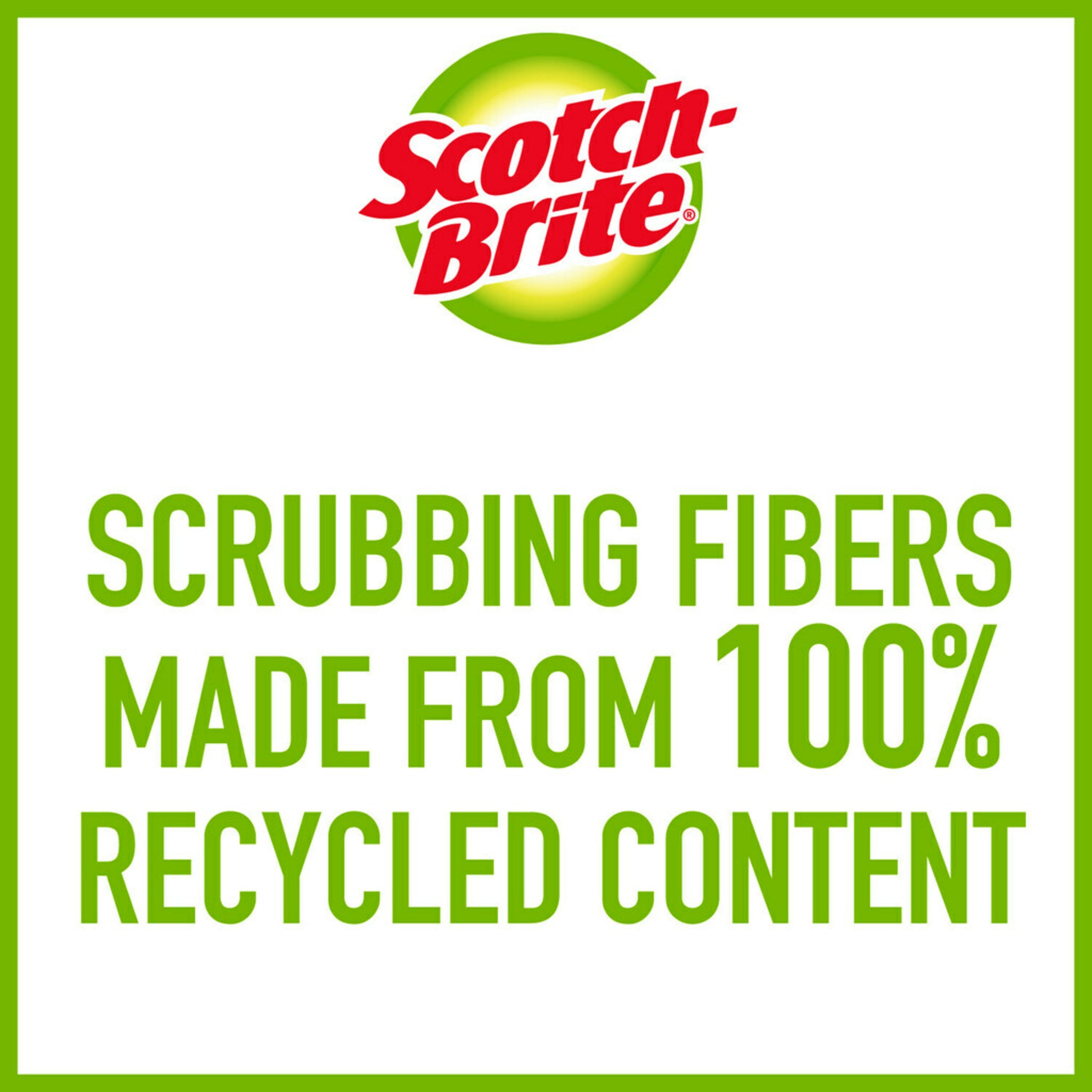 Scotch-Brite Delicate Care Non-Scratch Scrub Sponge - 6 Count