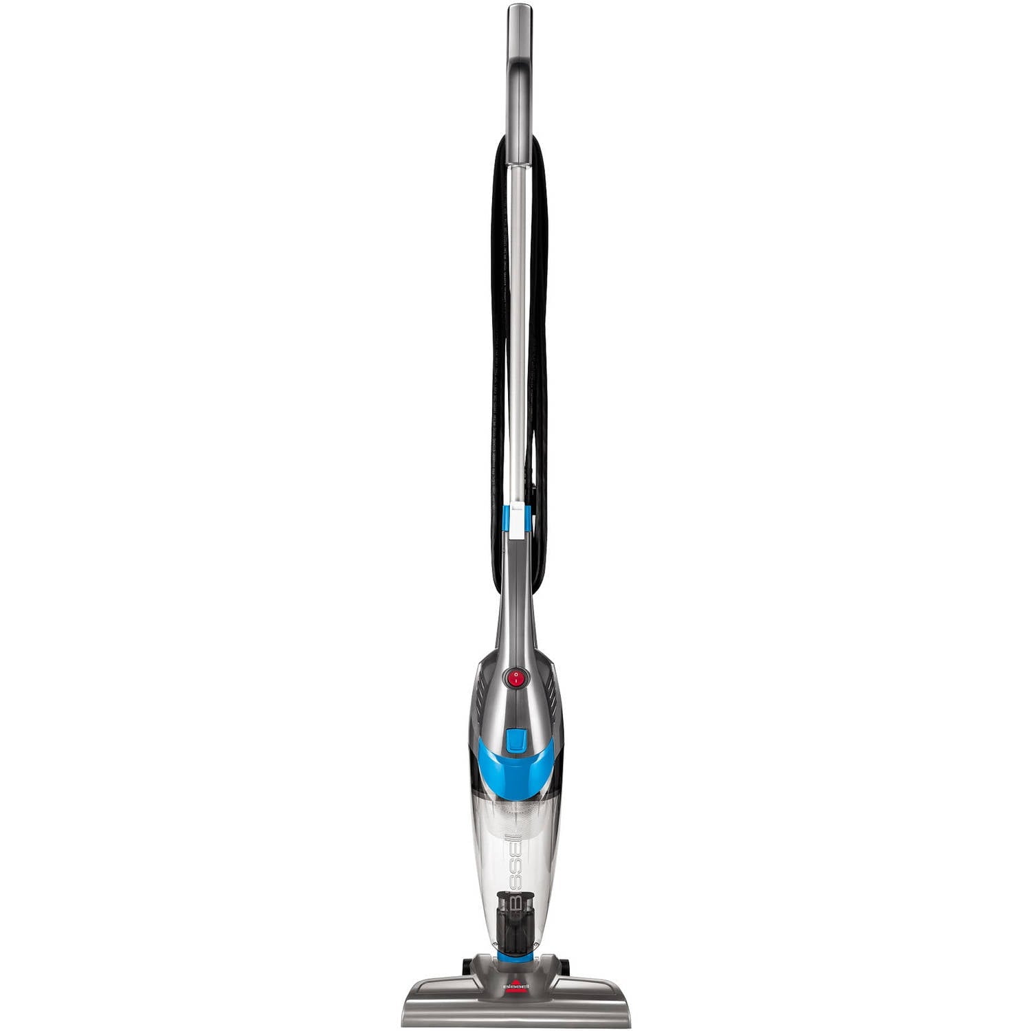 BISSELL 3-in-1 - Corded, Stick Vacuum, Carpet, Area Rugs, Hardfloor, Upholstery, Removable Hand Vac, Lightweight, Easy Empty, 2030, Blue & Gray