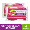 Scotch-Brite Delicate Care Non-Scratch Scrub Sponge - 6 Count