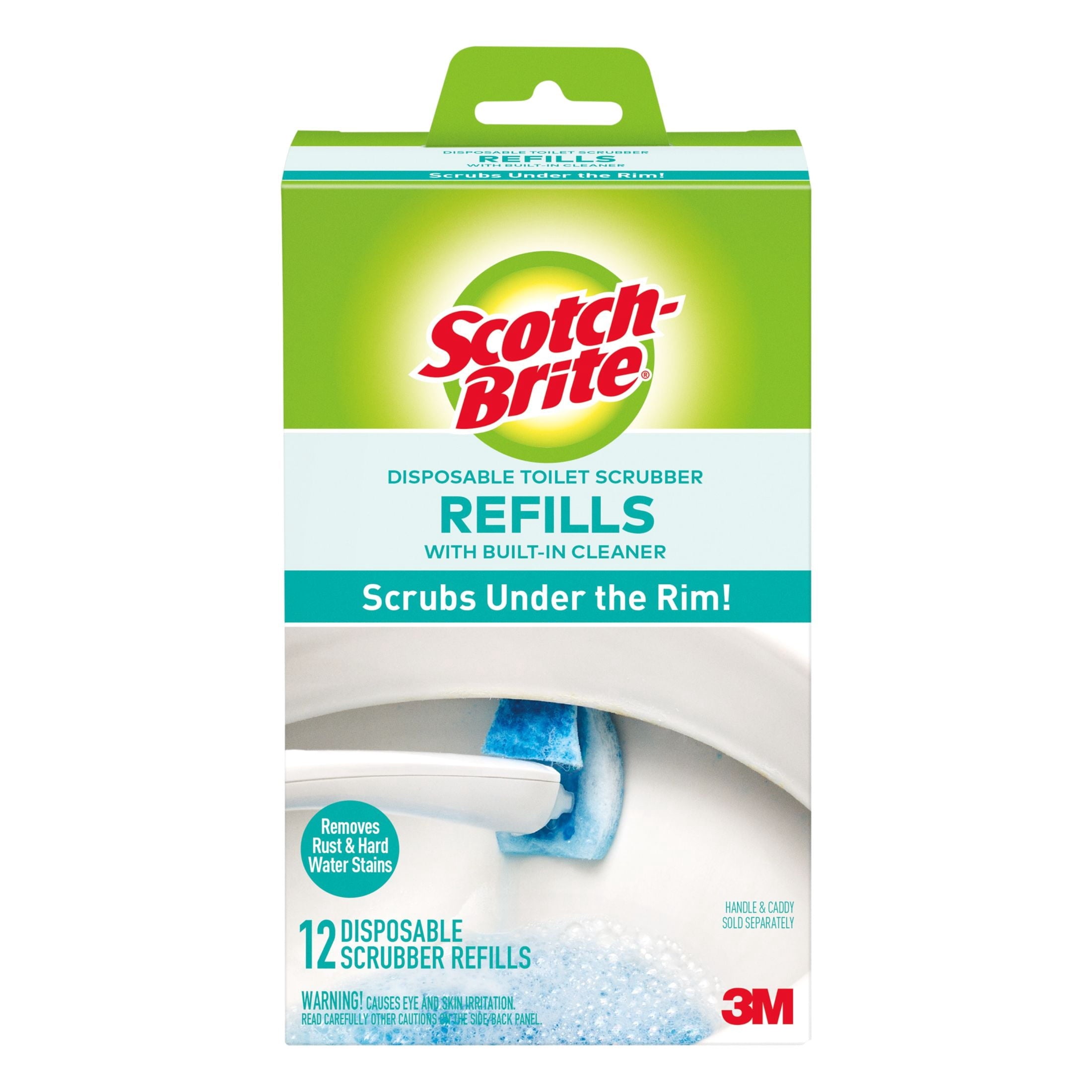 Scotch-Brite Disposable Refills for Toilet Cleaning System - 12 Refills