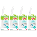 Scotch-Brite Disposable Toilet Scrubber Cleaning System: 1 Starter Kit (White) [4-pack] 558-SK-4NP