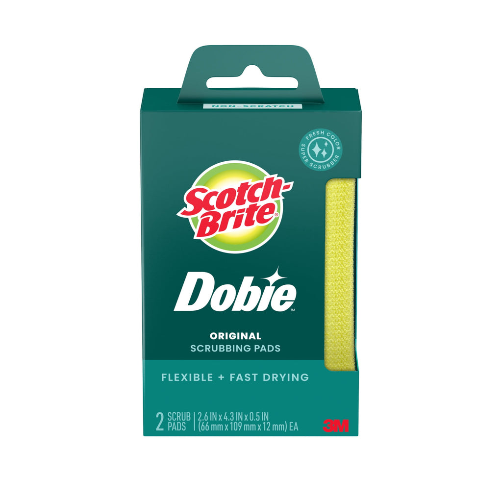 Scotch-Brite Dobie Original Pad - 2 Pads Total