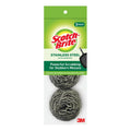 Scotch-Brite Stainless Steel Scrubbing Pads - Silver - 3 pk (Package May Vary)