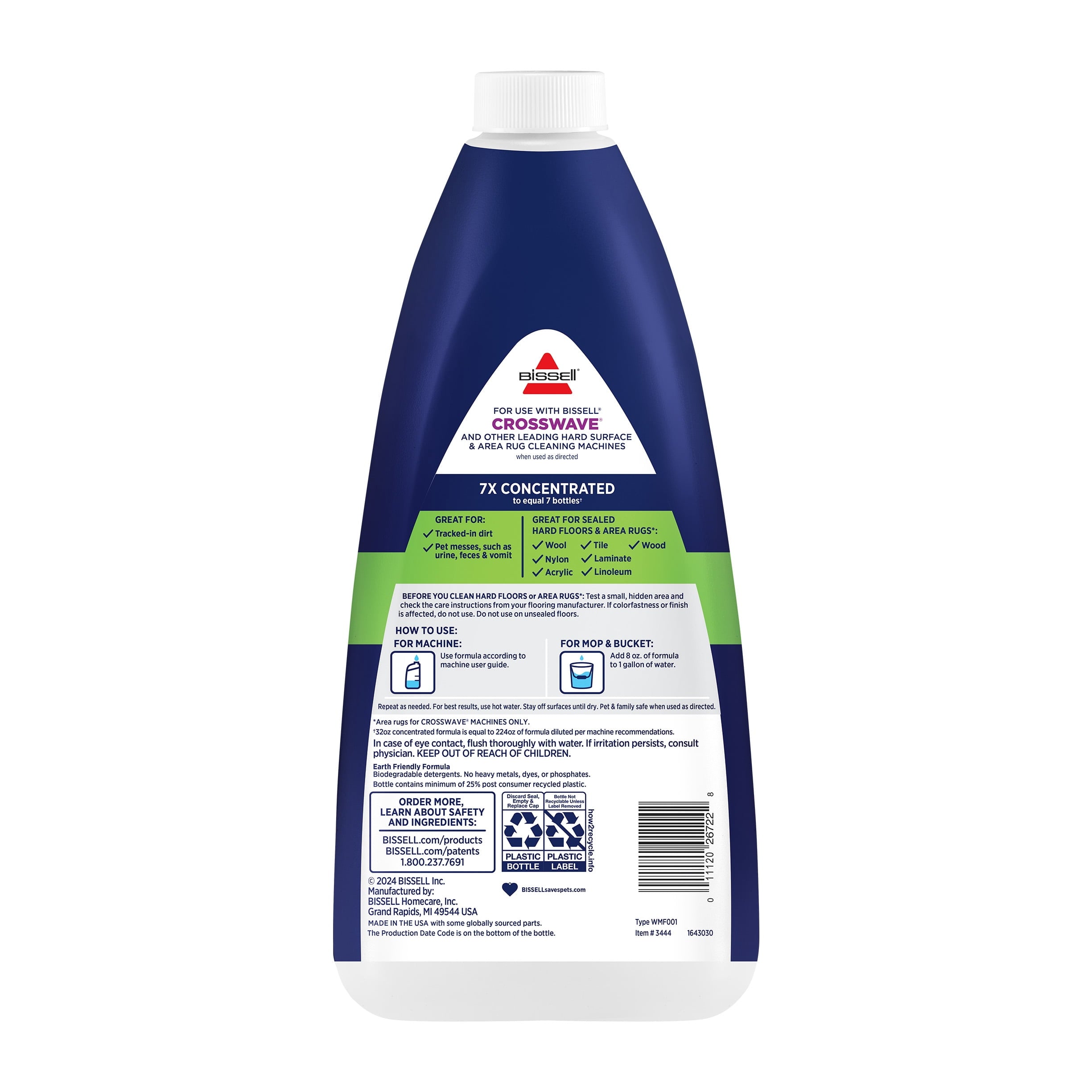 BISSELL PET Multi-Surface Floor Formula - Lemon Eucalyptus 32 fl oz 3444