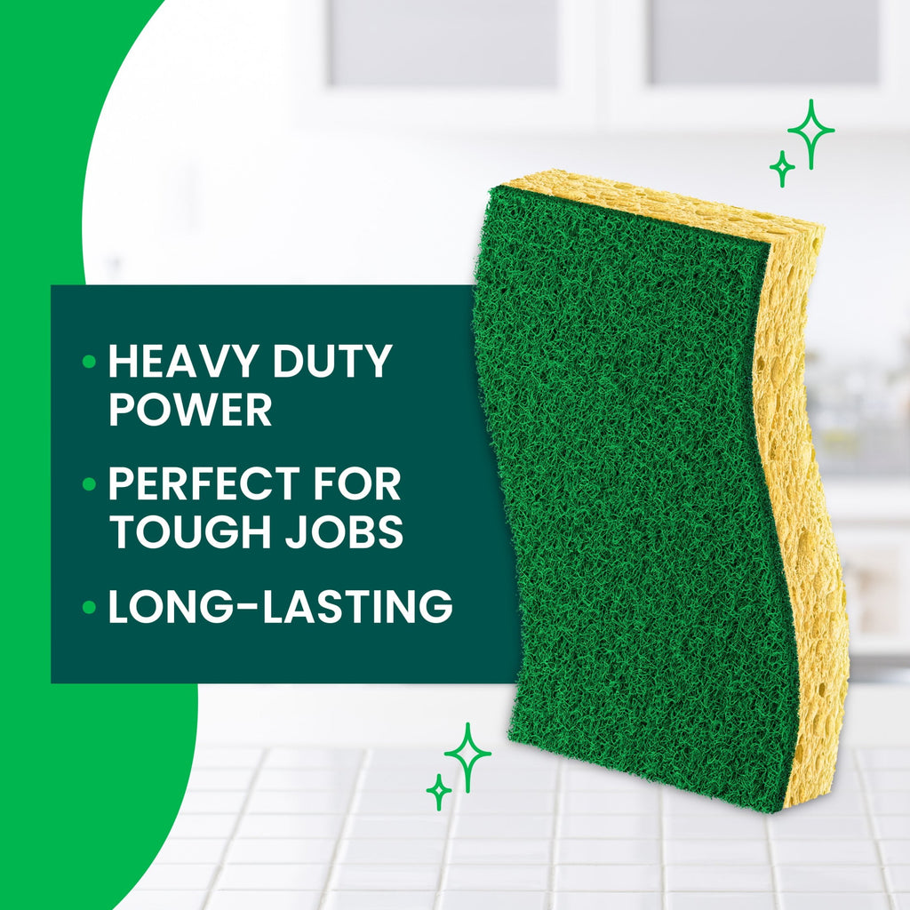 Scotch-Brite Heavy Duty Cleaning Scrub Sponge - 9 Dish Sponges