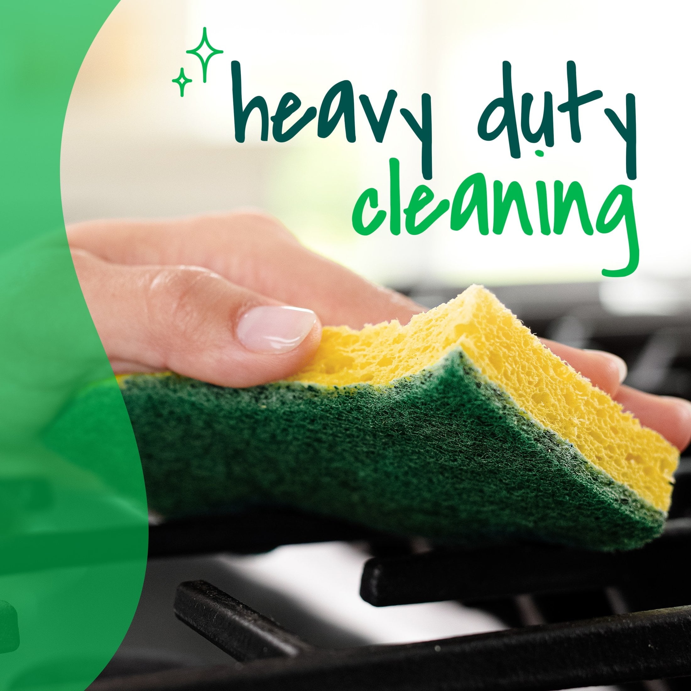 Scotch-Brite Heavy Duty Cleaning Scrub Sponge - 9 Dish Sponges