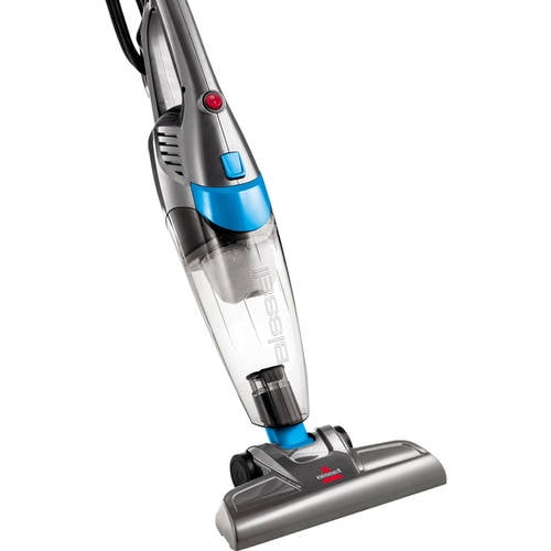 BISSELL 3-in-1 - Corded, Stick Vacuum, Carpet, Area Rugs, Hardfloor, Upholstery, Removable Hand Vac, Lightweight, Easy Empty, 2030, Blue & Gray