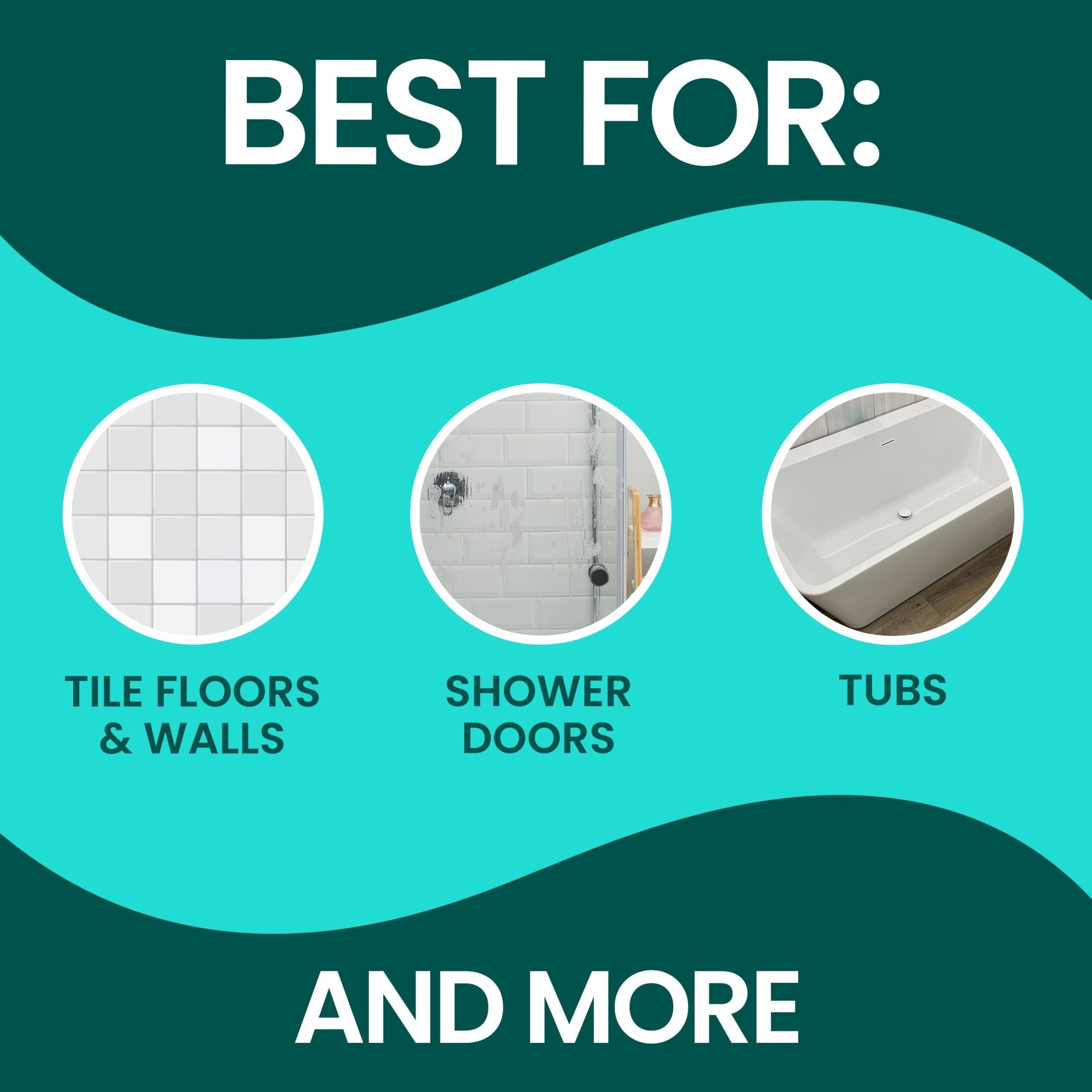 Scotch-Brite Extendable Tub & Tile Scrubber Kit - 1 Handle and 3 Non-Scratch Scrubber Pads