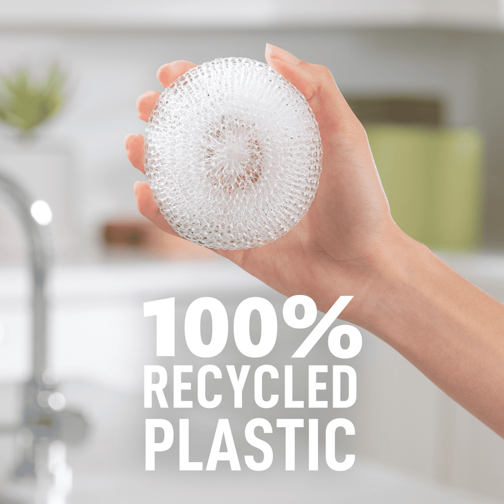 Scotch-Brite Dobie Non-Scratch Plastic Scrubbing Circles: 3-pack (Color May Vary) 215-FW
